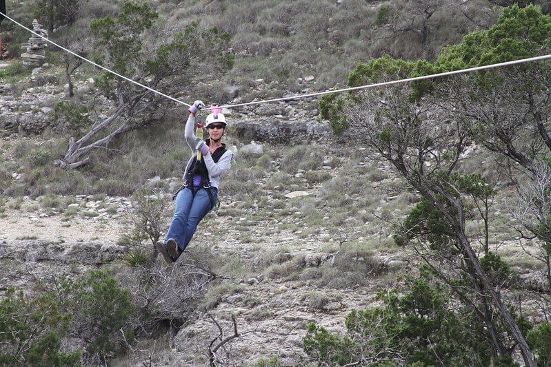 Ziplining at Wimberley Ziplining Adventures
Link: https://flic.kr/p/eMv4uA