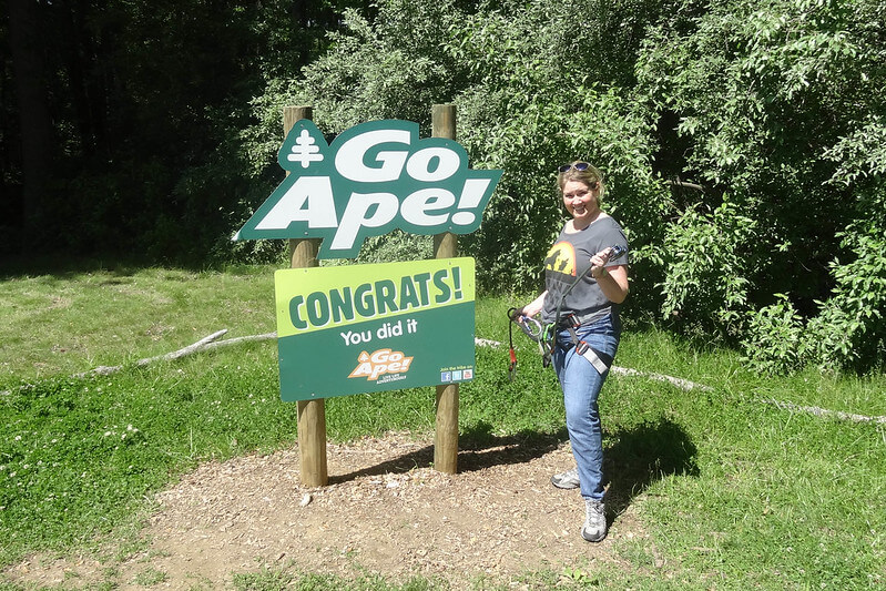 End of the course at Go Ape Zipline and Adventure Park
Link: https://flic.kr/p/nx5zLA