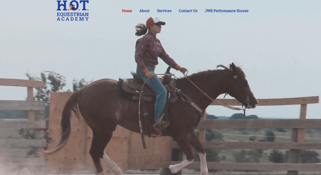 Homepage of Hot Equestrian Academy
URL: https://www.hotequestrianacademy.com/