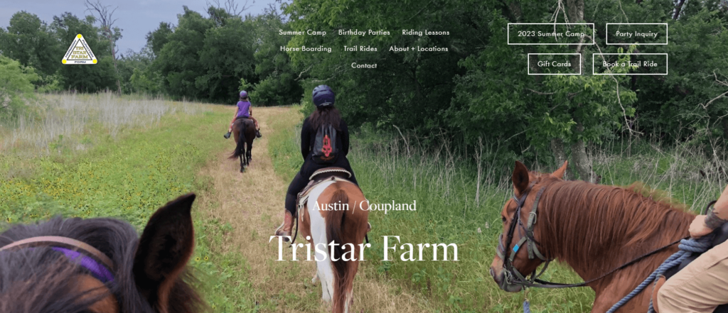 Homepage of Tristar Farm
URL: https://www.tristarfarm.com/