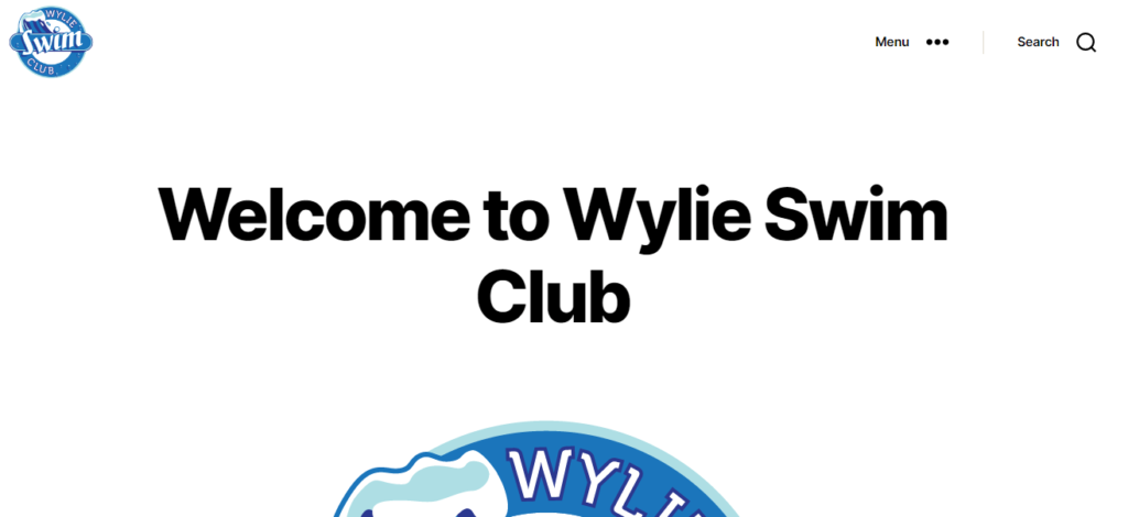Homepage of Wylie Swim Club /
Link: https://swimwylie.com/