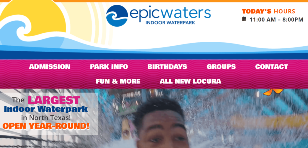 Epic Waters Homepage
Link: https://epicwatersgp.com/