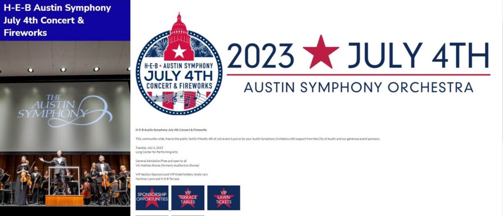 Austin Symphony Homepage / austinsymphony.org/july4