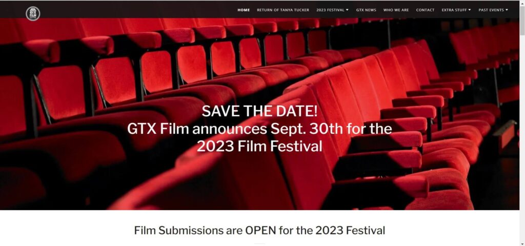 GTX film festival and conference Homepage / gtxfilm.org