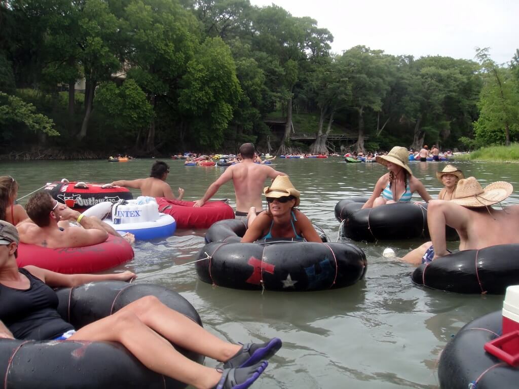 Enjoying the beauty of Guadalupe River / Flickr / James Messinger
Link:
https://www.flickr.com/photos/bigstickcarpet/6196224465/in/photolist-arxgEi-arzU8m-arzUCm-arzTKm-arxhPK-nN6ph2-arzUif-arxi6R-arxici-arzTF5-MgDSga-arxhtc-nSHuAp-2GqZL-rLQ2cU-cnryjm-corVzs-2mY3hCM-oa7moL-nSGRML-o86PXG-54t9cA-84siEr-nSGRo9-54oT8F-obYc7z-54oZCZ-5XUEWz-oa7kHs-nSGuKC-o89KRu-o89Kww-nSGQe5-54t2aS-oa4jrs-54oPSk-oa4ku9-o89L55-nSGHUn-nSGw25-o9TJR6-54oKZa-o9TLXa-oac6GV-oac5WB-oa7kn7-54oHVX-pePQka-3GZxK-rLQ7sJ