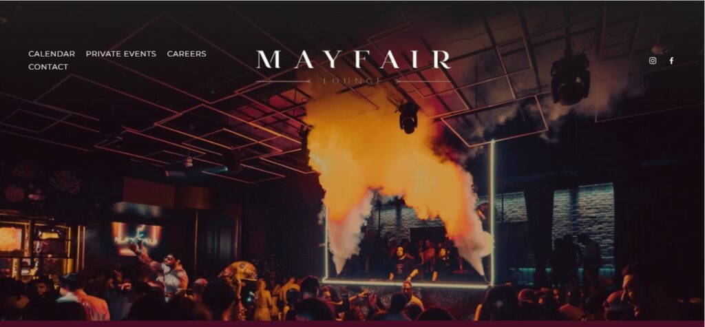 Mayfair Lounge Website HomePage / https://www.mayfairaustin.com/
