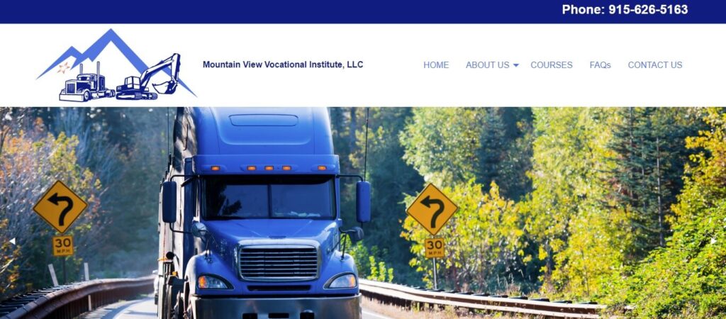 Homepage of Mountainview Vocational Institute / mymvvi.com