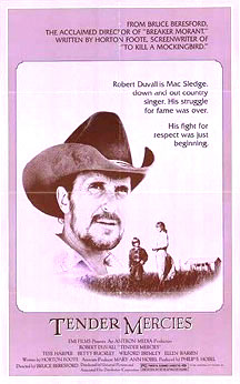 Official Movie Poster for Tender Mercies / Wikipedia / Copyright belongs to Universal Pictures