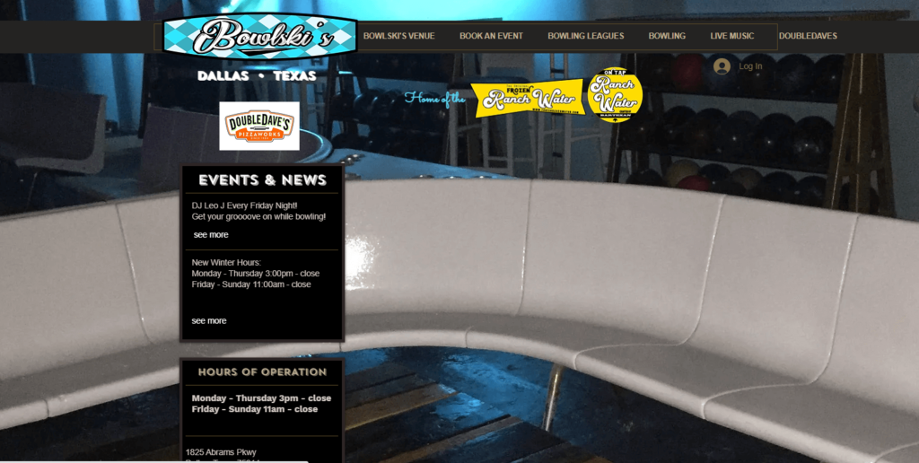 Homepage of Bowlski's Lakewood Link:Theater 
https://www.bowlskisdallas.com/