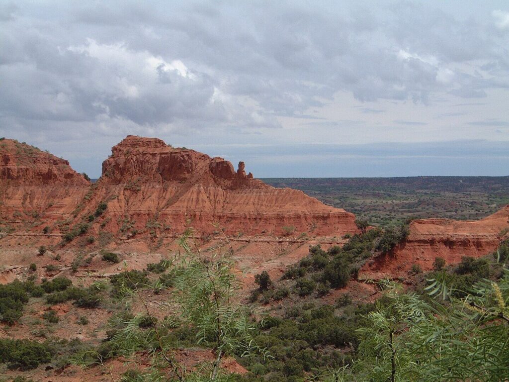 Caprock Canyon State Park View from Haynes Ridge /
Wikimedia Commons / 
Link: https://commons.wikimedia.org/wiki/File:Caprock_Canyons_Haynes_Ridge_2005.JPGcommons.wikimedia.org/w/index.php