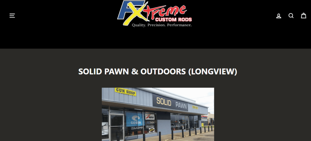 Homepage of Homepage of Solid Pawn Shop /
Link: fxcustomrods.com