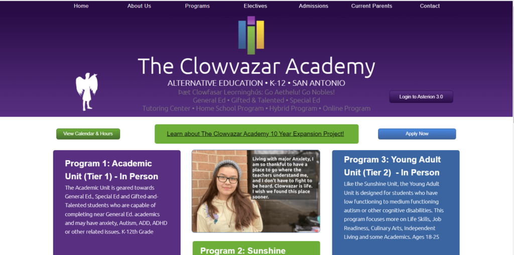 Homepage of The Clowvazar Academy Link: 
http://www.clowvazar.com