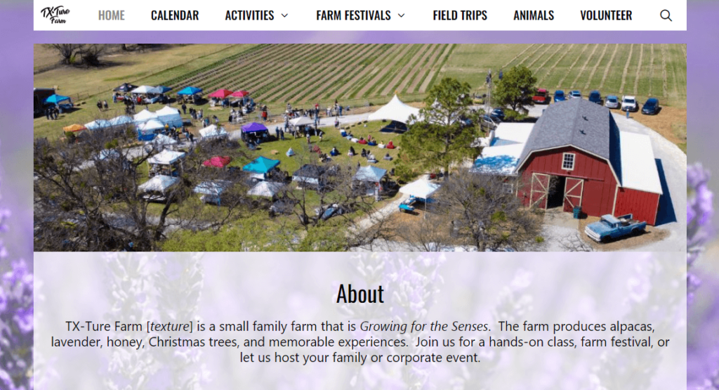 Homepage of Tx - Ture Farm 
Link:
 https://tx-ture.farm/