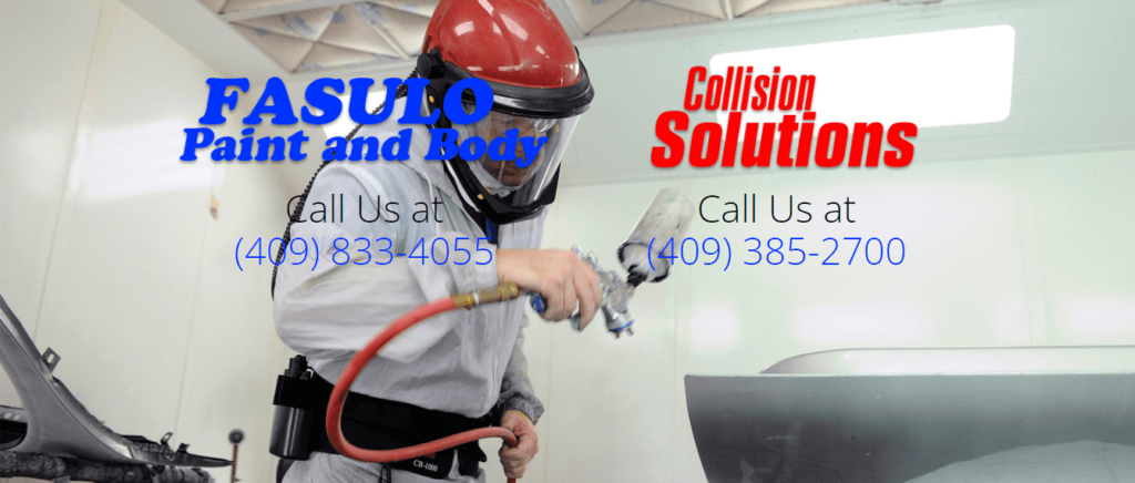 Homepage of Fasulo Paint & Body Shop / 
Link: collisionsolutions.org