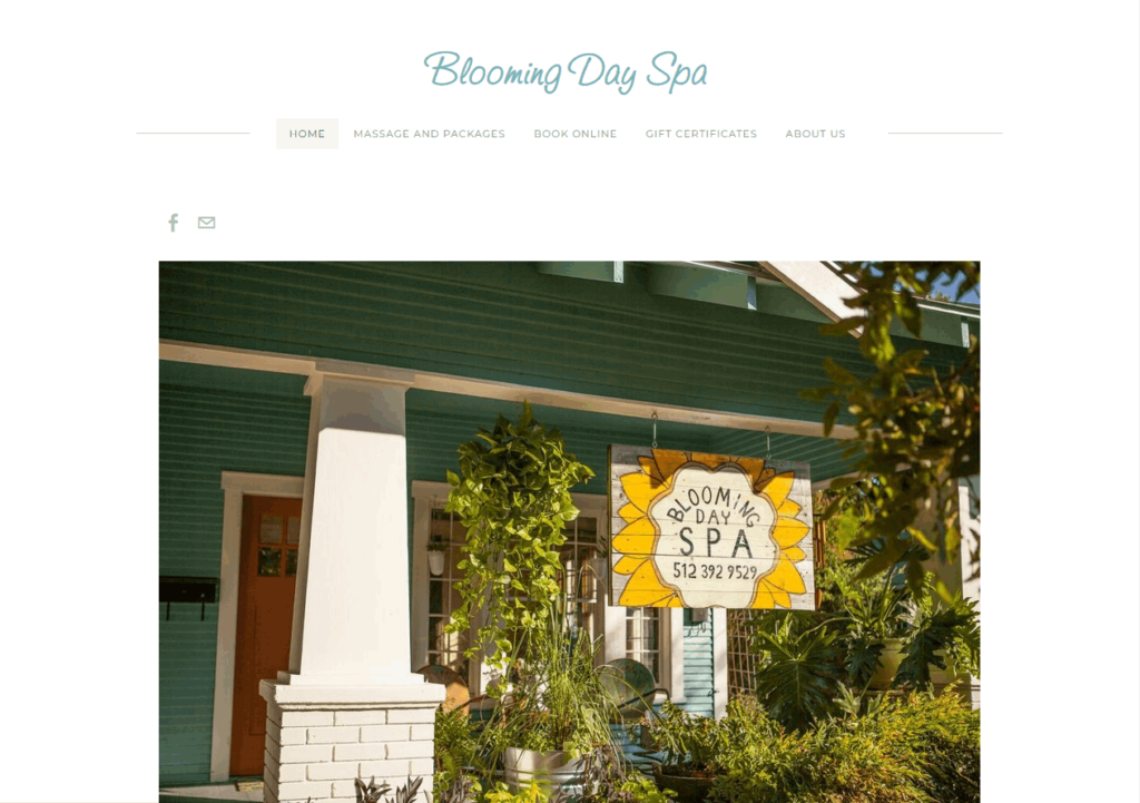 Homepage of Blooming Day Spa / https://www.blooming-day-spa.com/
Link: https://www.blooming-day-spa.com/