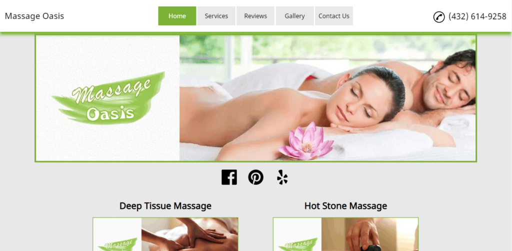 Homepage of Massage Oasis / http://www.midlandmassagetherapist.com/
Link: http://www.midlandmassagetherapist.com/