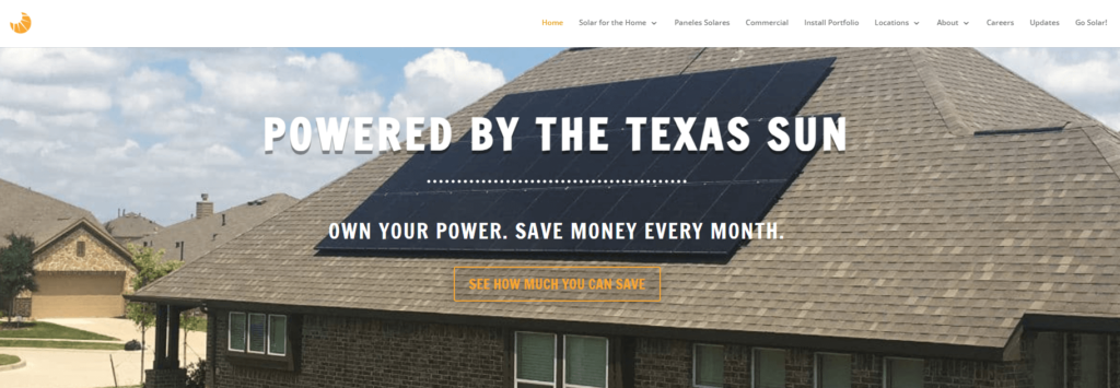 Homepage of Alba Energy's website / albaenergy.com