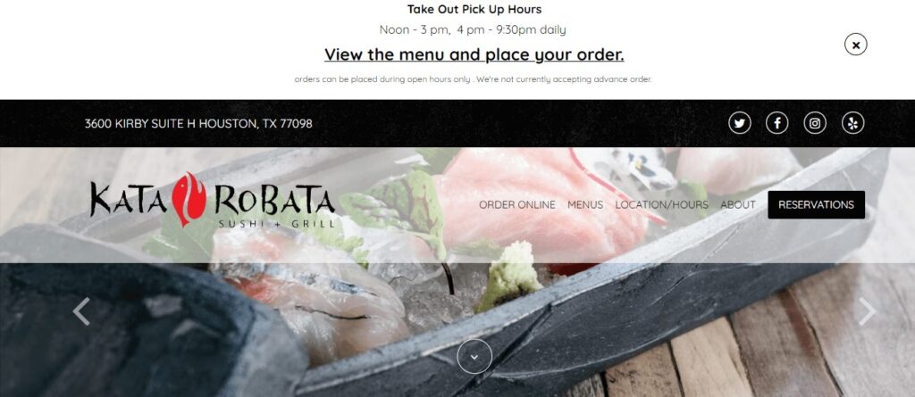 Homepage of Kata Robata Website
Link: https://www.katarobata.com/